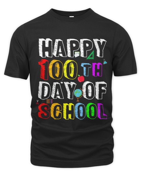 100th Days Of School Teacher And Student Happy 100 Days