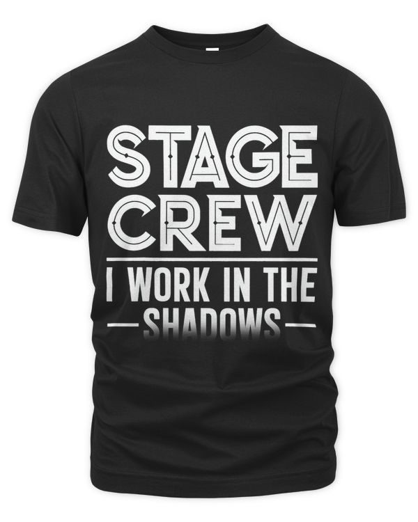 Retro Vintage Stage Crew Backstage Tech Week Theatre