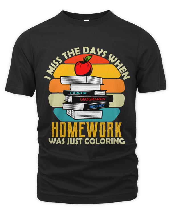 I Miss The Days When Homework Was Just Coloring Teenager