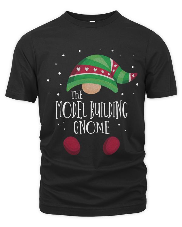Model Building Gnome Family Matching Christmas Pajamas