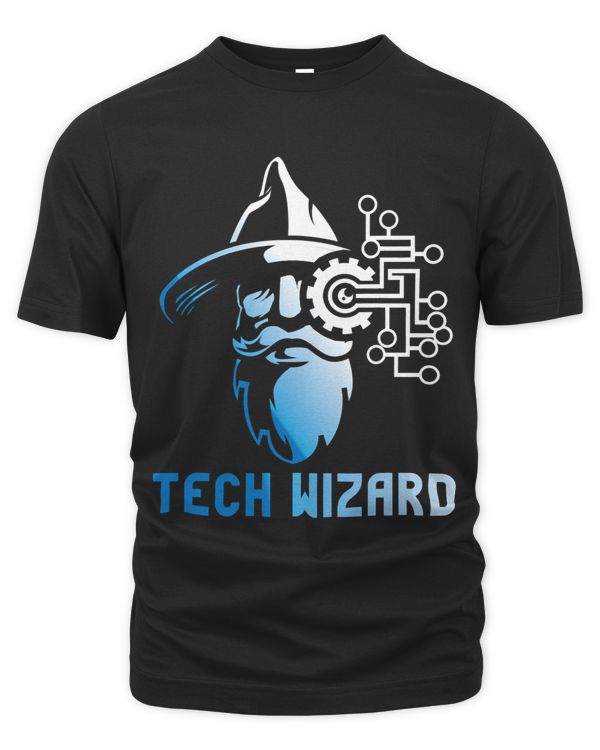 Tech Wizard Cool Technology I.T. Computer Whiz Techie Geek
