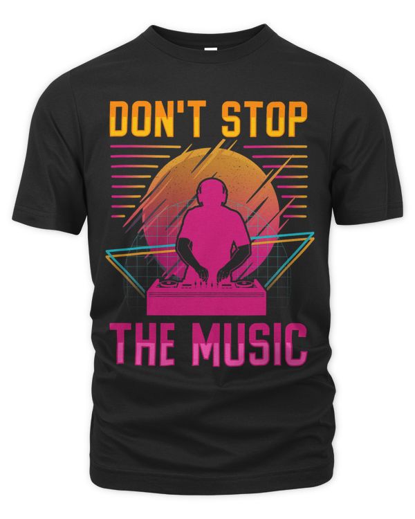 DJ Tshirt for Mens Graphic Disc Jockey Boy Techno Discjockey 3