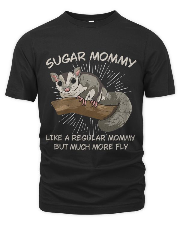 Womens Gliding Animals Australia Pun for a Sugar Glider Mom