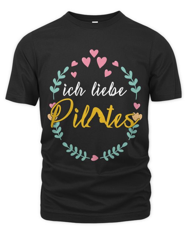 Womens I Love Pilates Pilates Trainer Pilates Method Gift