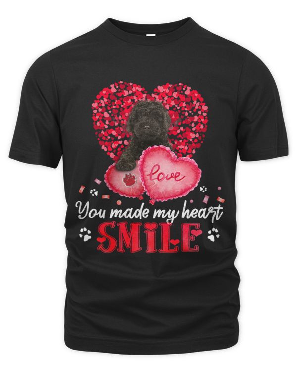 You Make My Heart Smile Labradoodle With Heart 2