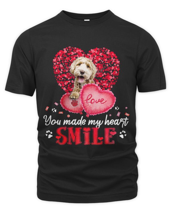You Make My Heart Smile Labradoodle With Heart