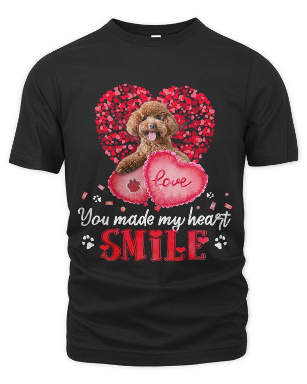 You Make My Heart Smile Poodle With Heart
