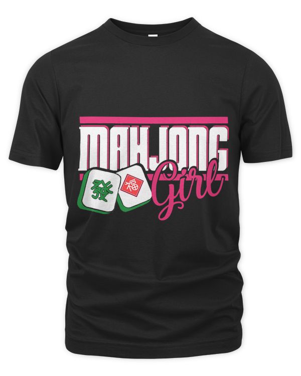 Womens Mahjong Girl Chinese Board Game MahJongg Player