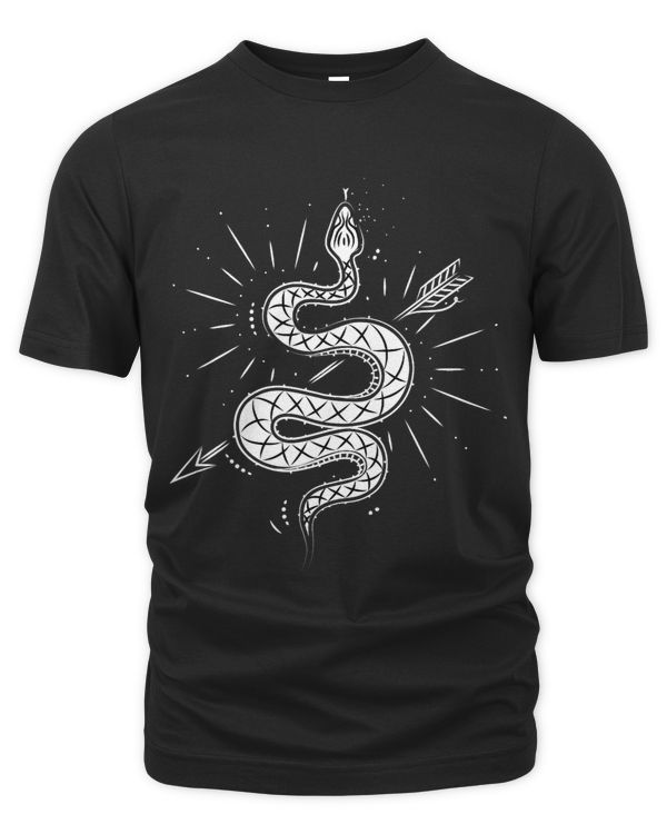 Occult Gothic Snake Arrow Magic Wicca Satan Tarot Esoteric