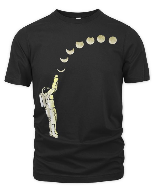 Astronaut Throws The Moon Like A Basketball