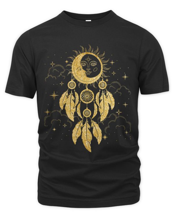 Cosmic Beautiful Dreamcatcher Sun Moon Spiritual