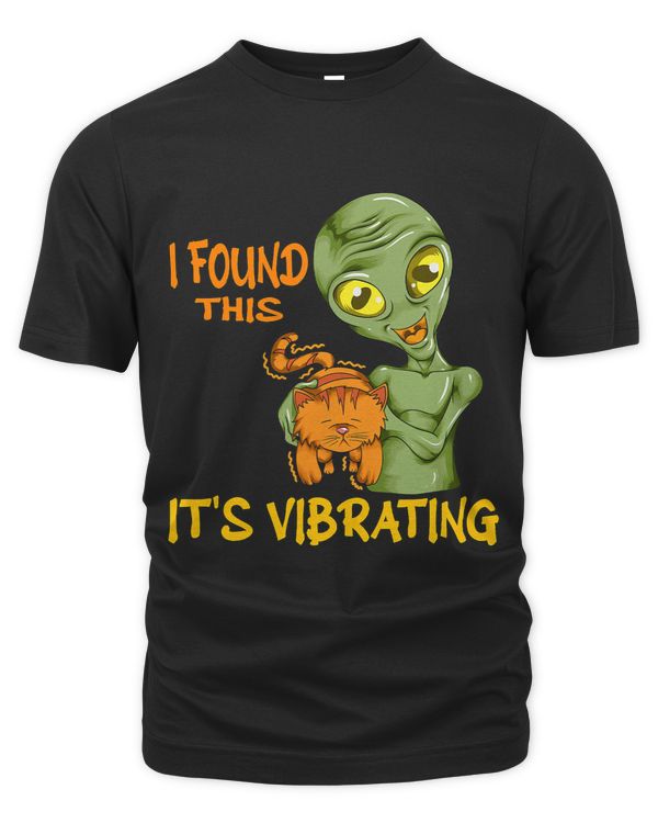 Cat Purrs Alien Holding Cat I Found This Its Vibrates