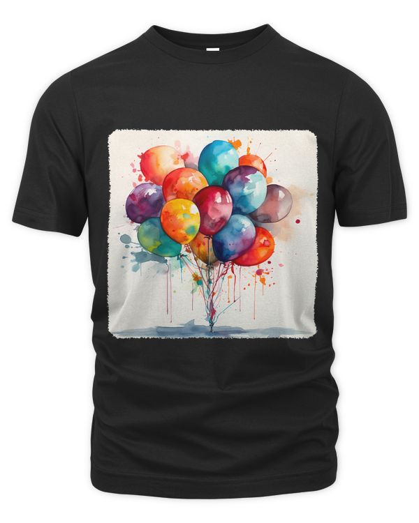 A Cluster Of Colorful Balloons. Balloon Party