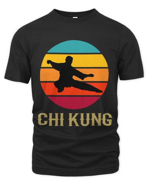 Chi Kung Beginners Vintage Sunset Chinese Martial Arts Style