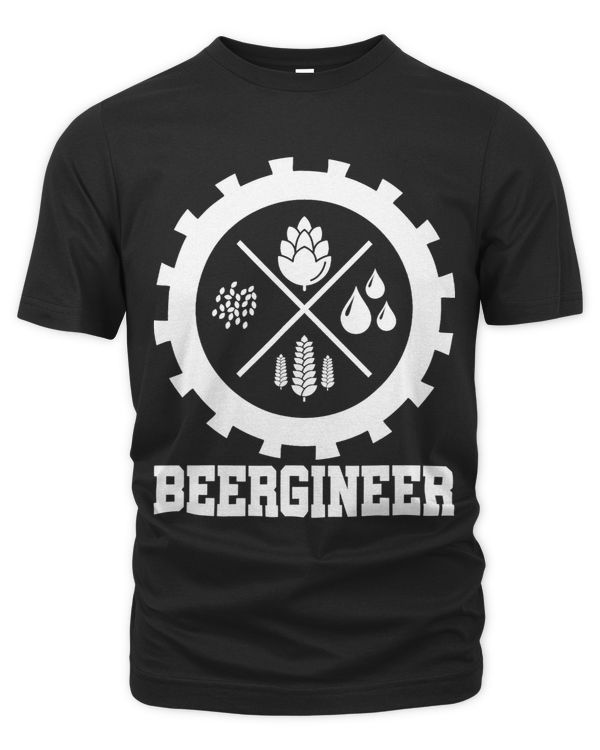 Beergineer Graphic Homebrewing Winemaking Brewery Craftbeer