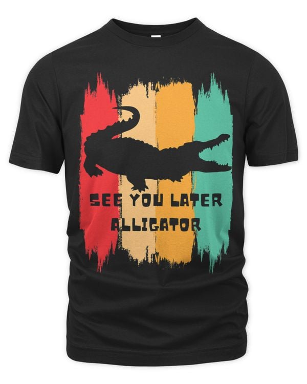 Funny Crocodile See You Later Alligator