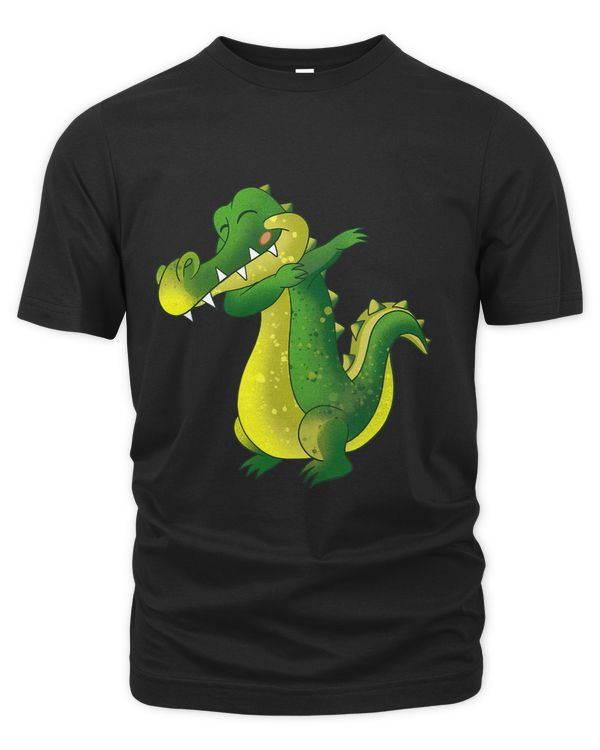 Funny Dabbing Alligator Illustration Alligator Lover