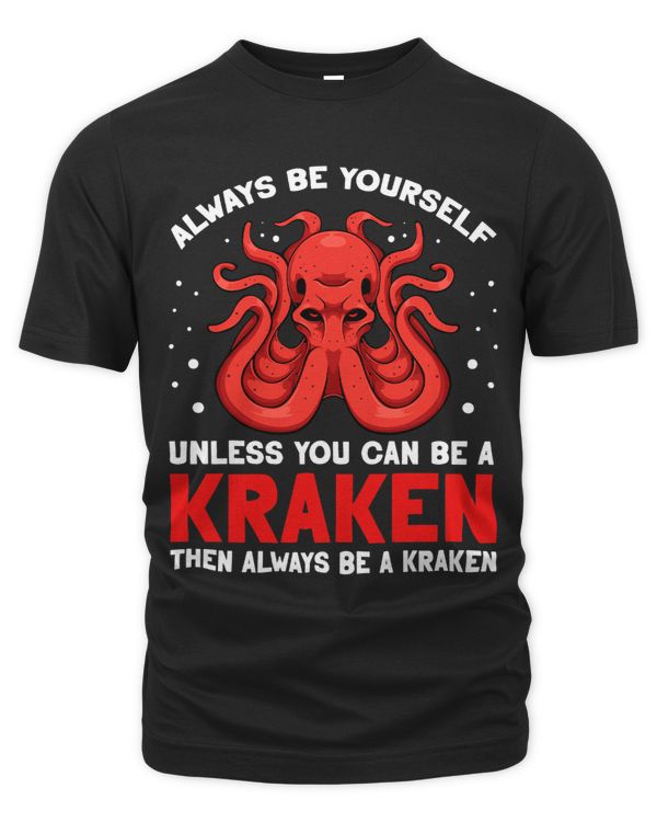 Funny Octopus Cool Squid Fish Lover Beach Fishermen Kraken