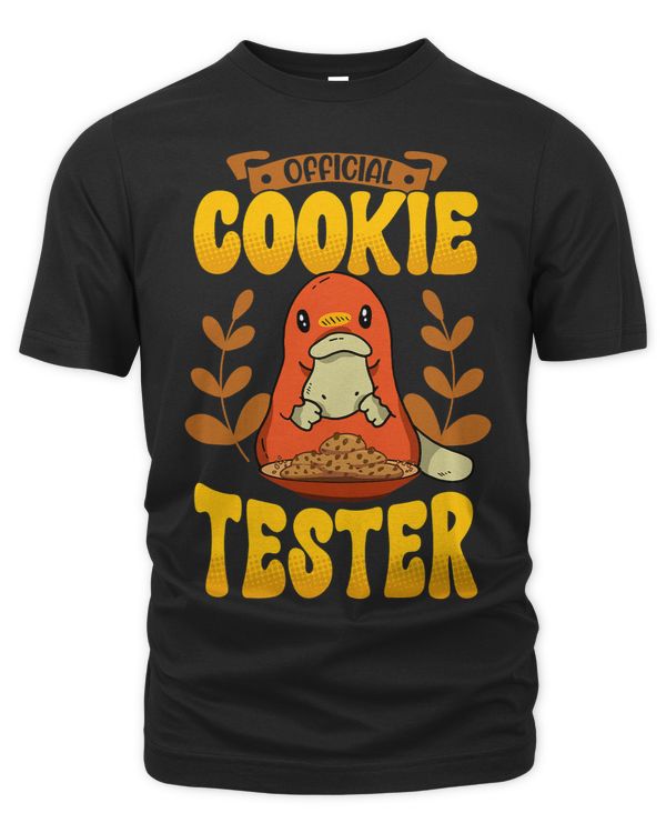 Funny Official Cookie Tester Baker Platypus Lover
