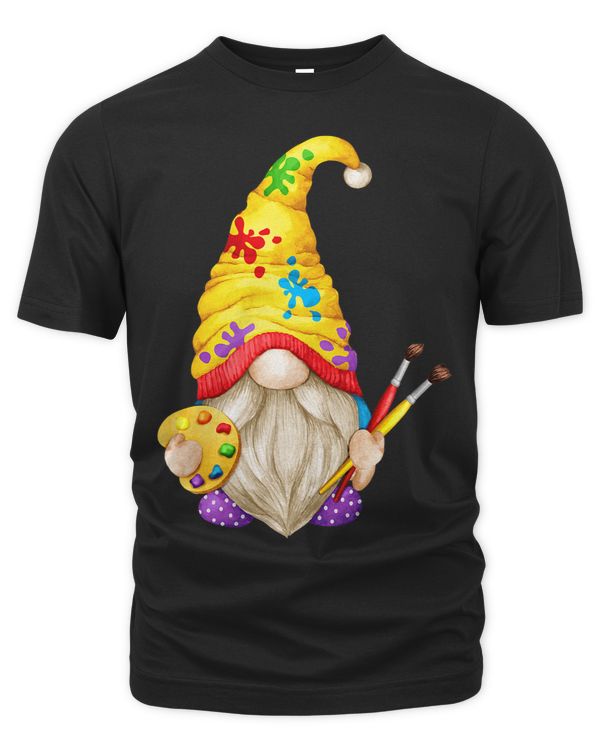 Funny Painter Gnome For Artist Girls Who Loves Painting