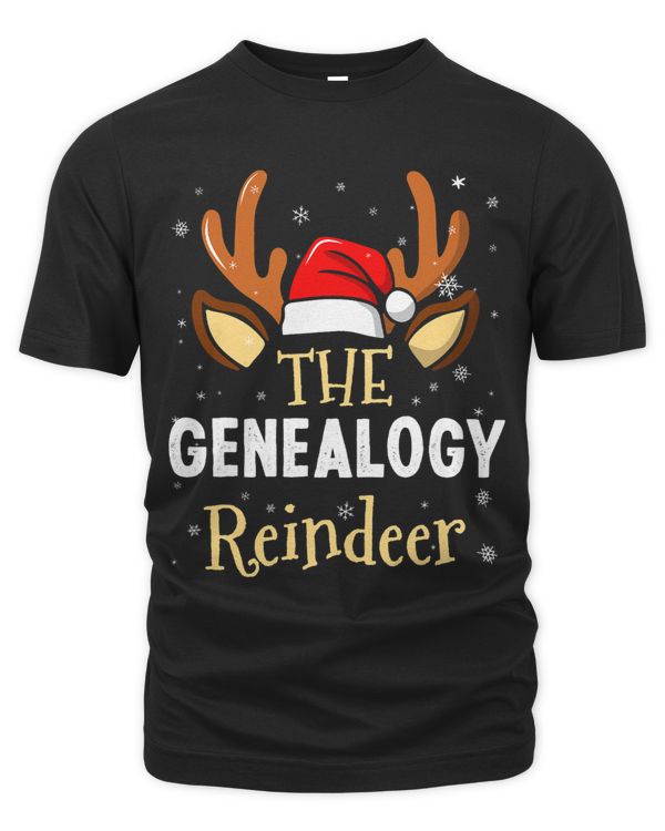 Genealogy Reindeer Family Matching Christmas Outfit 2