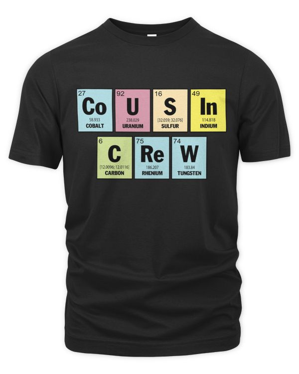 Cousin Crew Periodic Table Chemistry Elements