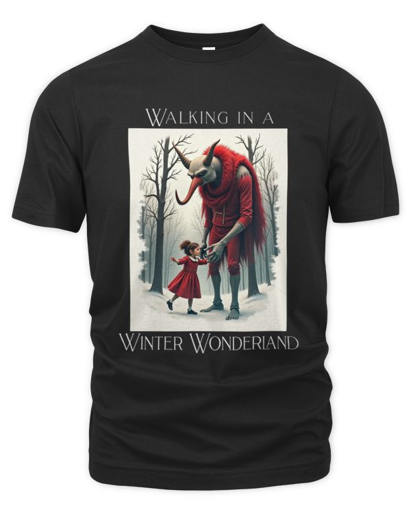 Retro Funny Walking in a Winter Wonderland Merry Christmas (13)