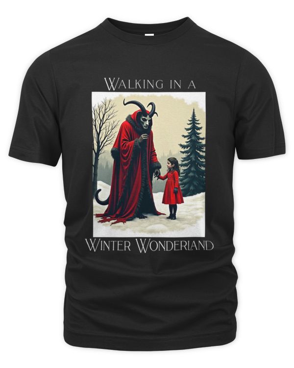 Retro Funny Walking in a Winter Wonderland Merry Christmas (19)