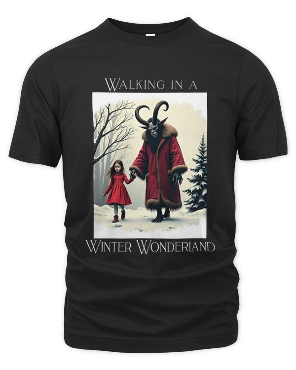 Retro Funny Walking in a Winter Wonderland Merry Christmas (20)