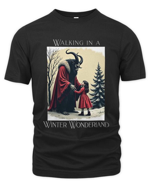 Retro Funny Walking in a Winter Wonderland Merry Christmas (21)