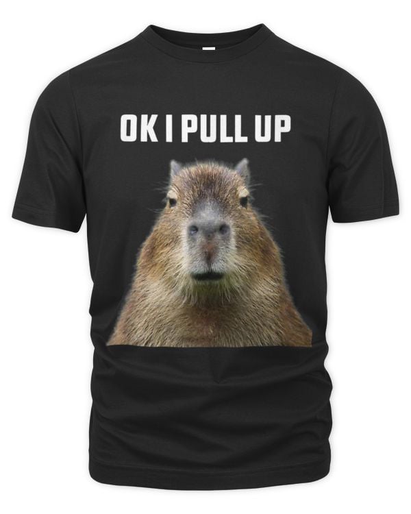 Capybara Mammal Ok I Pull Up Capybara 1