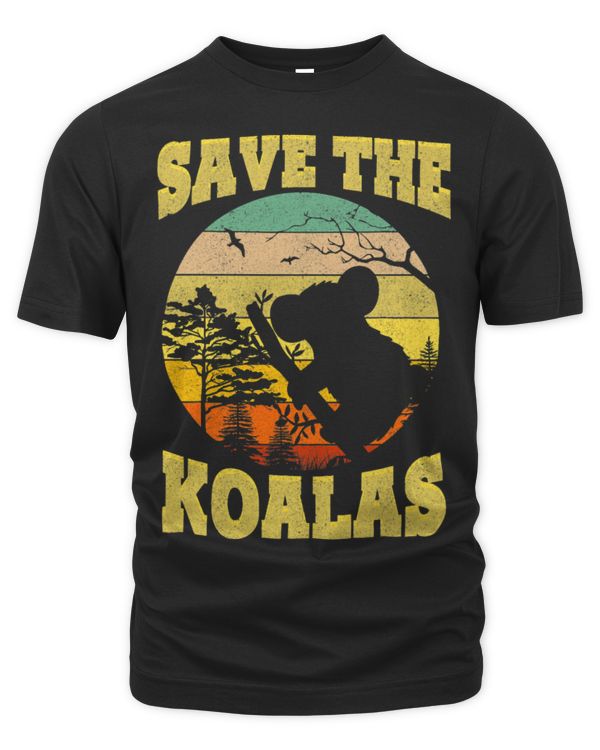 Koala Pet Save the Koala Vintage Retro Animal Lovers 8