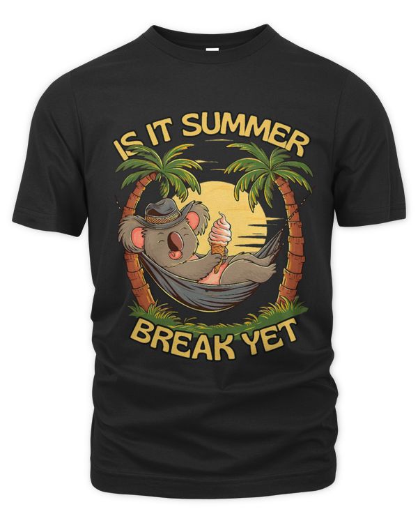 Koala Pet Save The Koala Day Is it Summer Break Yet Lover ice cream