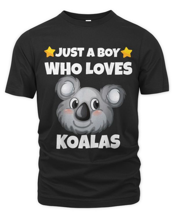 Koala Pet Sarcastic Just A boy Who Loves Koalas Meme Addict Lover 3