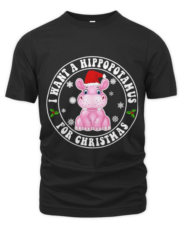 Hippo Pet I Want A Hippopotamus For Christmas Xmas Hippo Pajama 9
