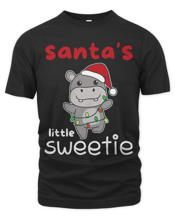 Hippo Pet Santa s Little Sweetie Hippo Christmas
