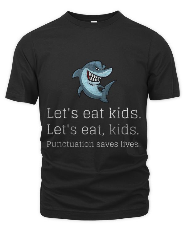 Shark Pet Funny Teacher Students Grammar Punctuation Saves Lives Shark