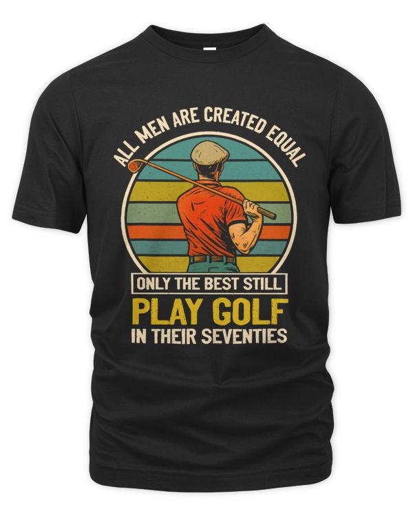 All men are created equal - Only the best still play golf in 70s