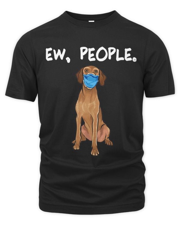 Wirehaired Vizsla Ew People Dog Wearing Face Mask