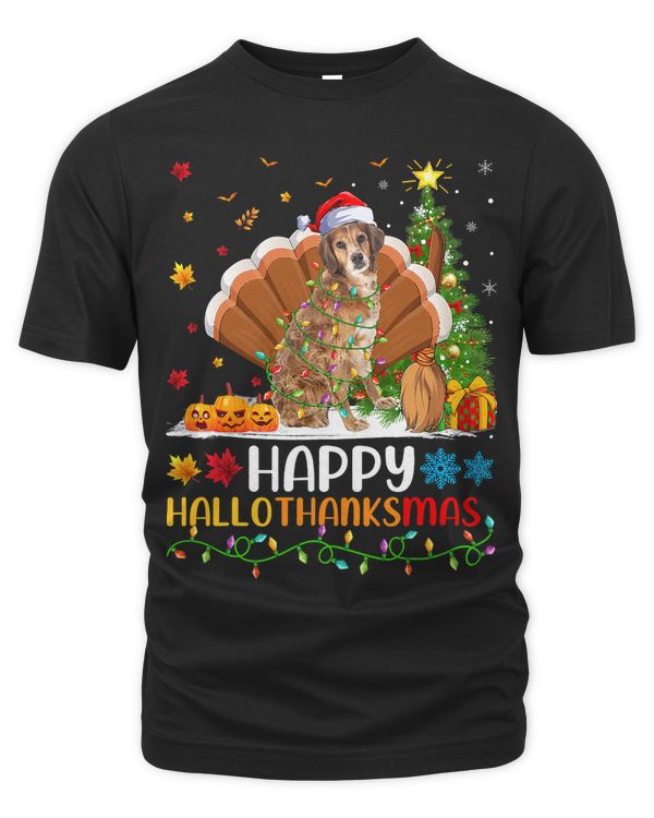 Dog Lover Funny Happy Brittany Spaniel Dog HelloThanksMas