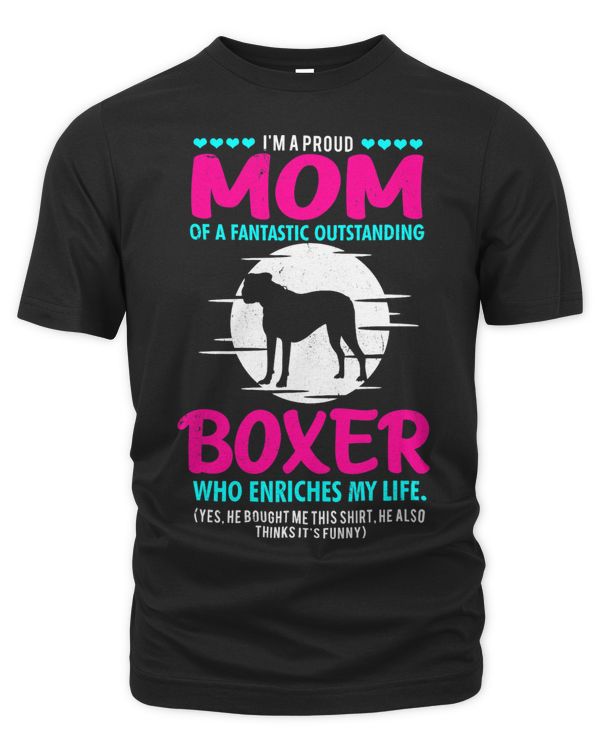 Boxer Dog Shirt Women Dog Mom Gift for Dog Lover 3