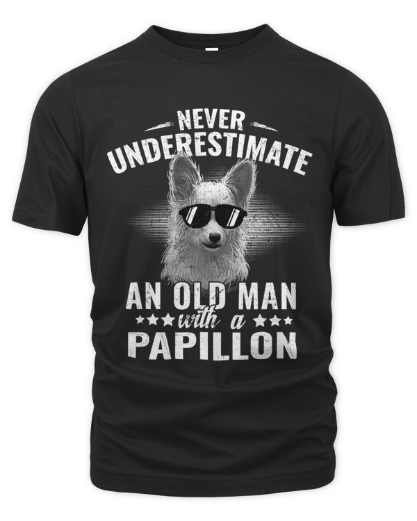 Dogs 365 Never Underestimate An Old Man with Papillon Dog