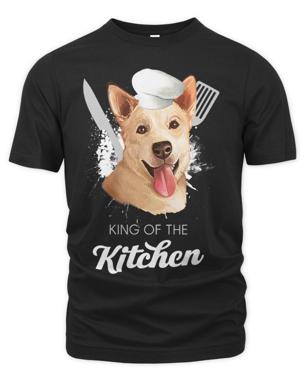 Carolina Dog King of the Kitchen Funny Cooking Dog Chef
