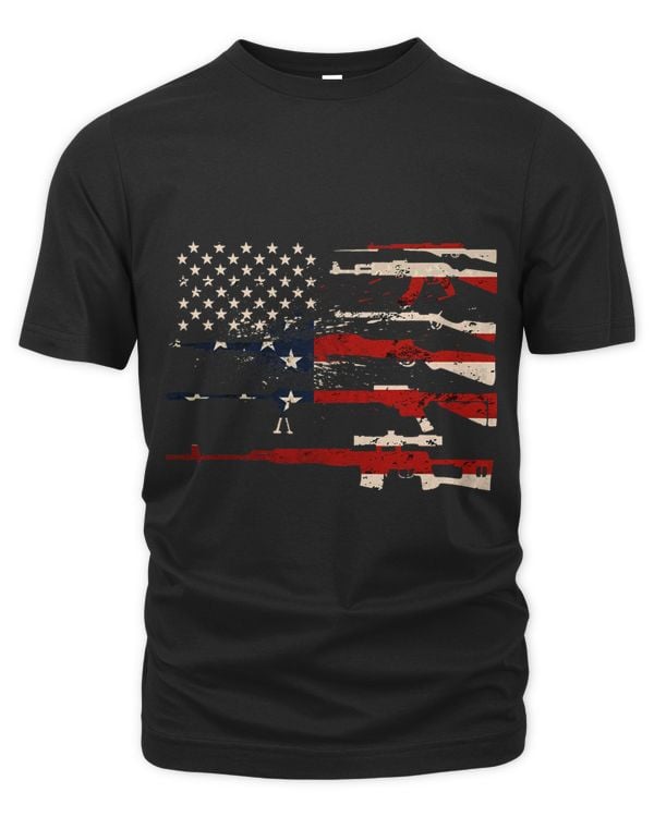 Funny Pro Gun 2nd Amendment Gun Lover T Shirt for Men