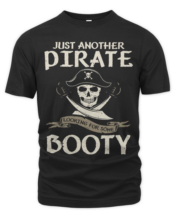 Funny Pirate Booty Shirt Men Jolly Roger Women Freebooter 4