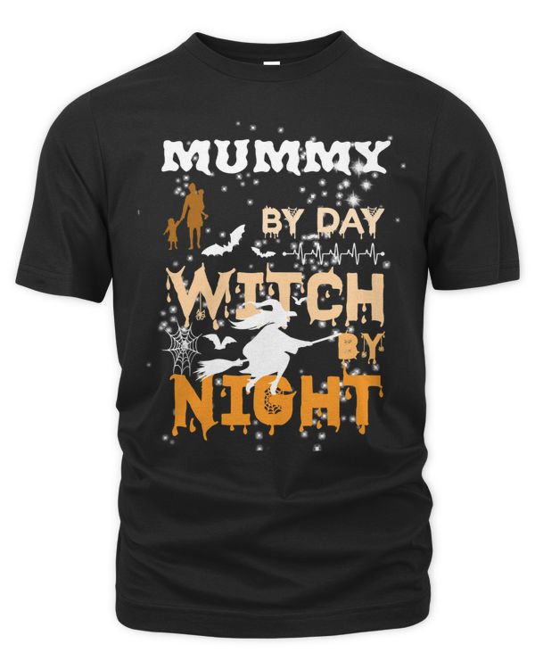 Halloween Halloween Mummy By Day Witch By Night 210 Pumpkin