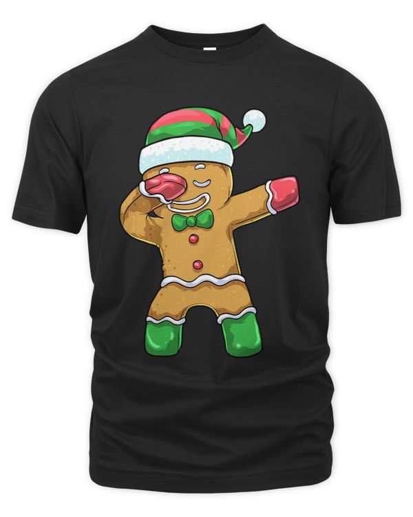 Dabbing Gingerbread Christmas Santa Boys Kids Xmas Cookie