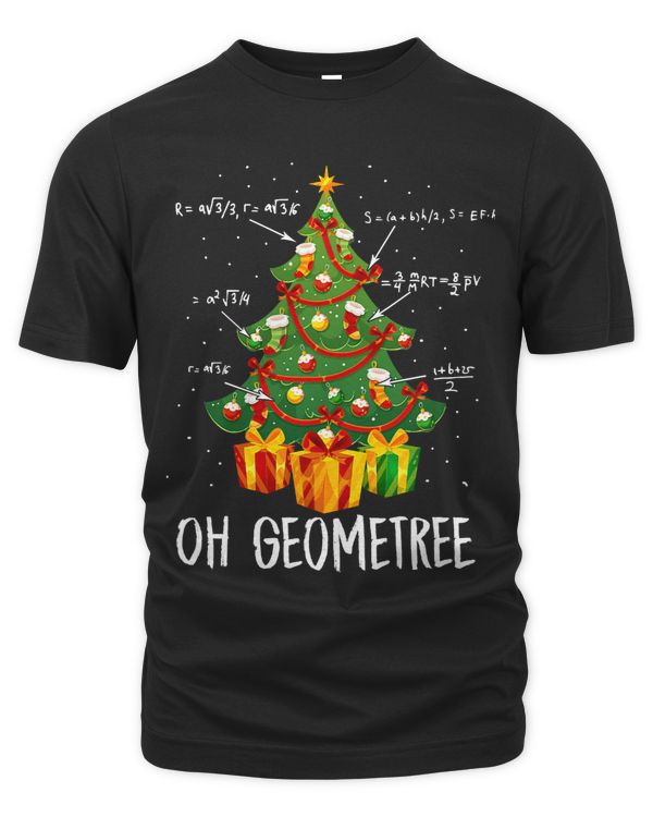Christmas Math Lover Mathematican Christmas Tree Geometree 98