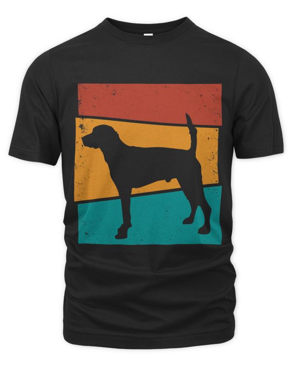 Retro English Foxhound I Foxhound Art I English Foxhound