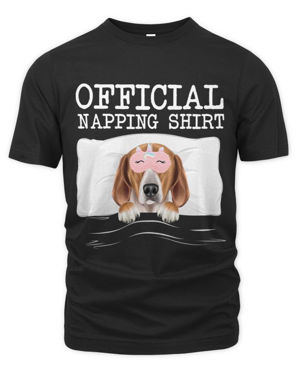 Official Napping Sleeping English Foxhound